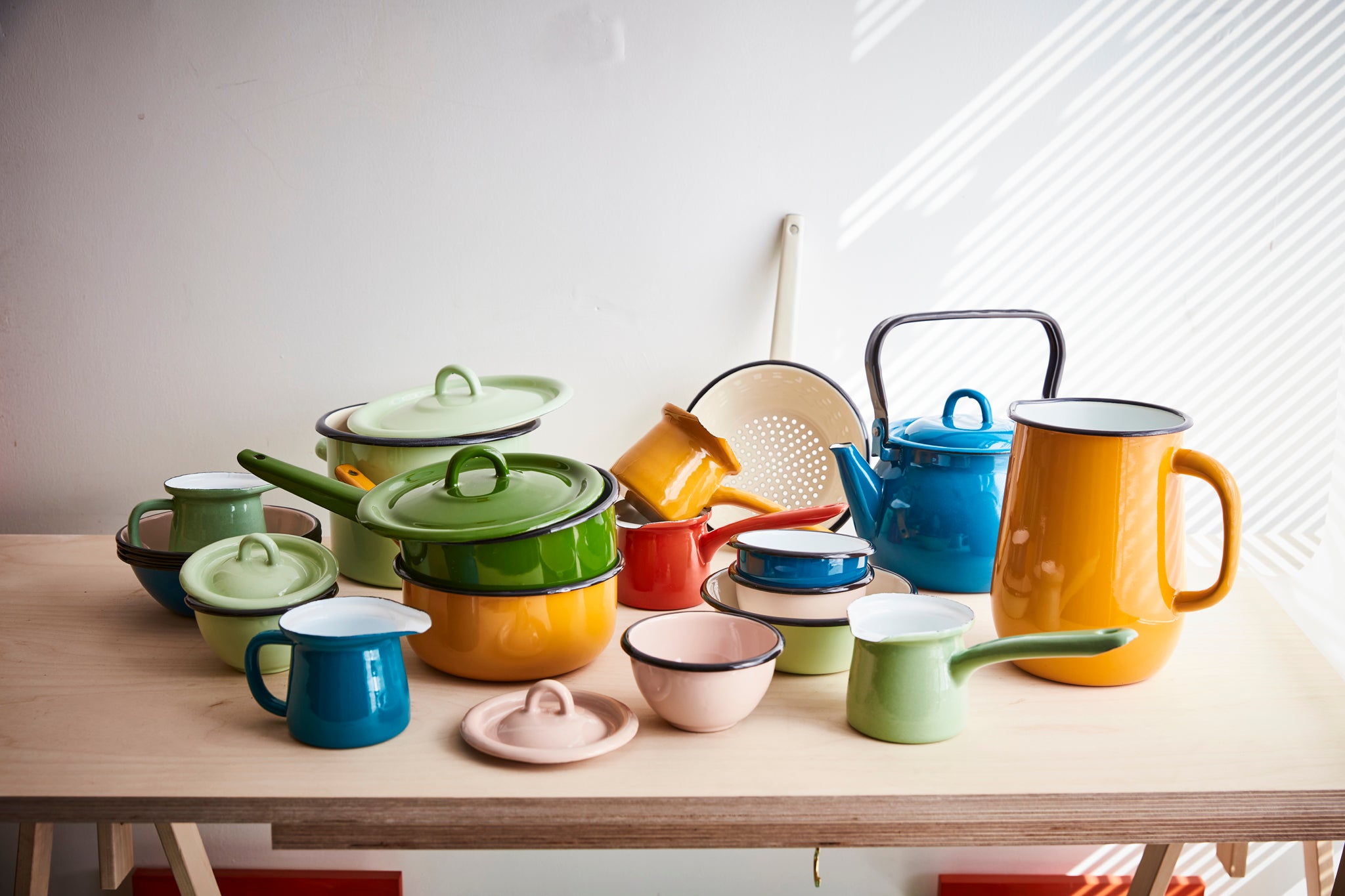 Enamelware Community Cutlery