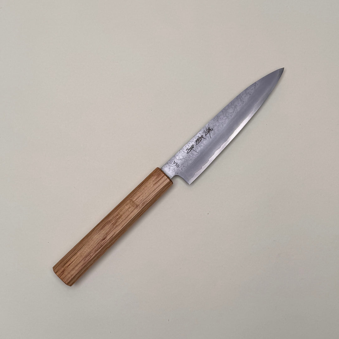 Sakai Kikumori petty knife oak handle 14.5cm community cutlery stainless steel