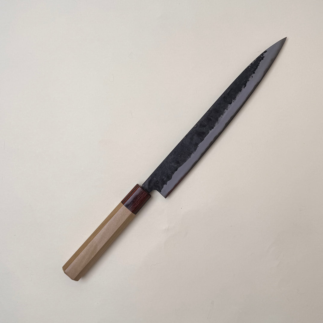 Yoshimitu Kaijya 240mm Sujihiki — a finely crafted Japanese slicing knife ultra-smooth carving community cutlery