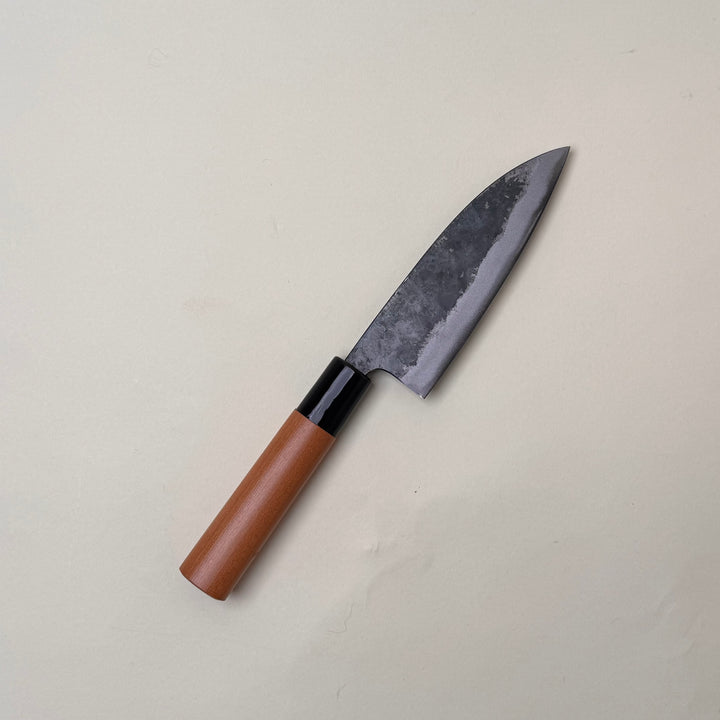 Yoshimitu Kaijya Ko Santoku — a compact Japanese multi-purpose knife offering superb agility, fine control, and razor-sharp performance Community Cutlery