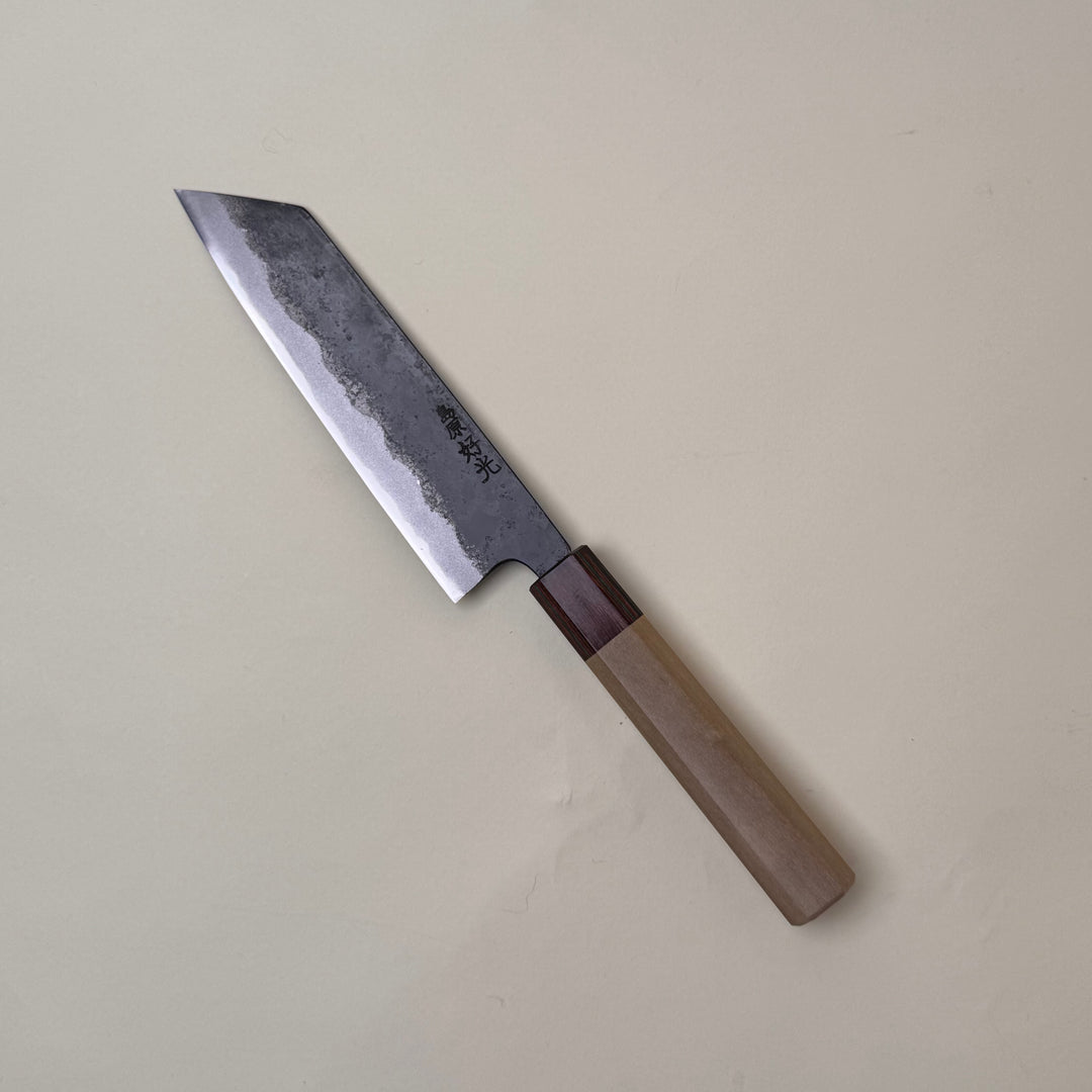 Yoshimitu Kaijya 160mm Bunka — a handcrafted Japanese knife with a razor-sharp kiritsuke-style tip Community Cutlery