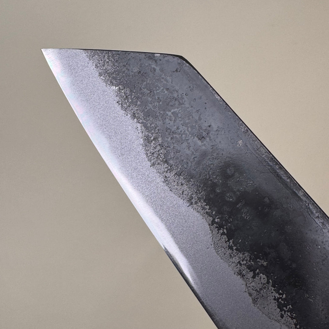 Yoshimitu Kaijya 160mm Bunka — a handcrafted Japanese knife with a razor-sharp kiritsuke-style tip Community Cutlery