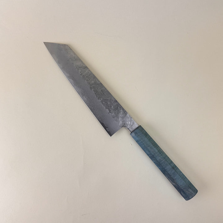 Hado Shiosai K Gyuto Blue Stabilised wood Handle 210mm stainless steel community cutlery