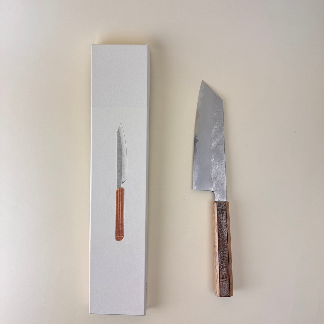 Hado Shiosai Bunka Cherry Bark Handle 180mm stainless steel community cutlery