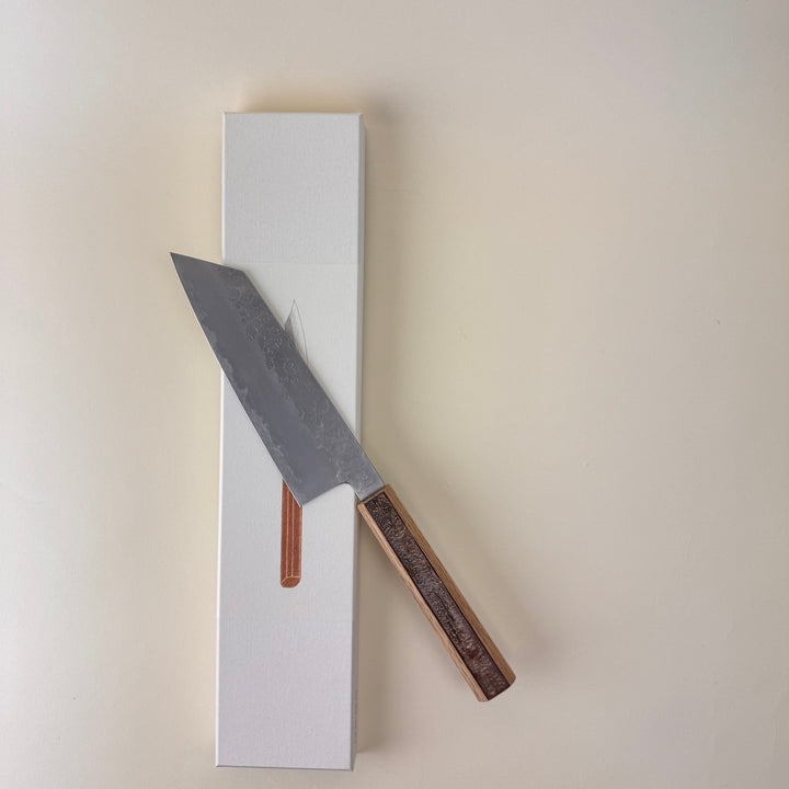 Hado Shiosai Bunka Cherry Bark Handle 180mm stainless steel community cutlery