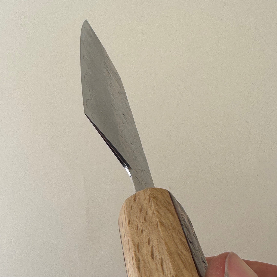 Hado Shiosai Ko Bunka Cherry Bark Handle 135mm stainless steel community cutlery