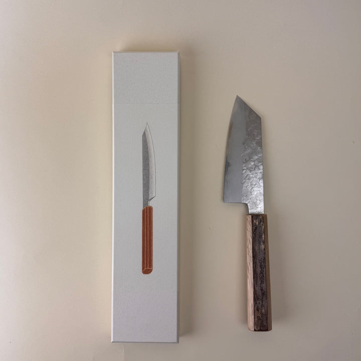 Hado Shiosai Ko Bunka Cherry Bark Handle 135mm stainless steel community cutlery