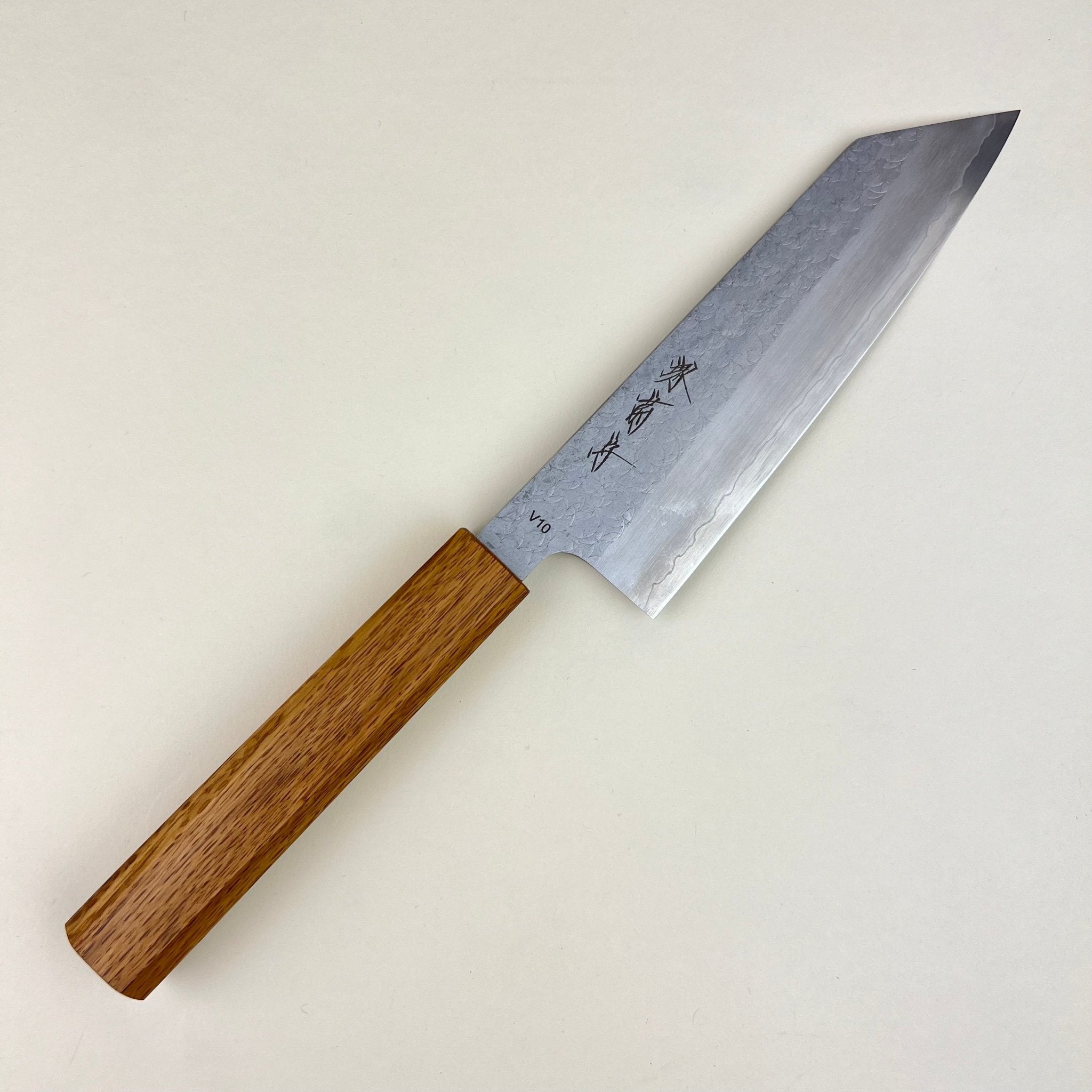 keitoshi Sakai Kikumori TS10 VG10 Bunka 140mm Tsuchime - Community Cutlery