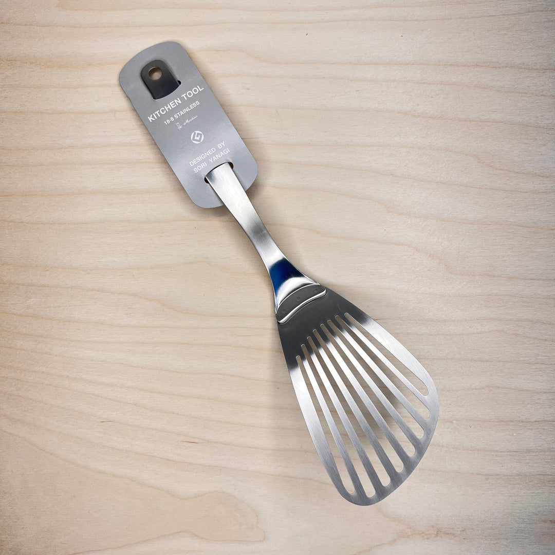 Sori Yanagi Stainless Steel Fish Slice (Butter Beater) Global Kitchen Japan