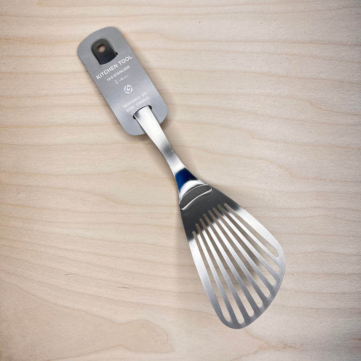 Sori Yanagi Stainless Steel Fish Slice (Butter Beater) Global Kitchen Japan