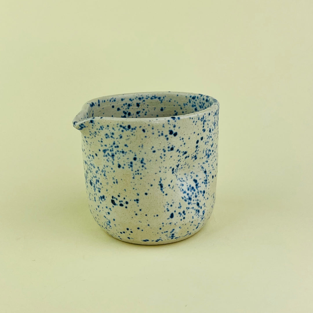 Philip Scott - Pinch jug - Speckled blue