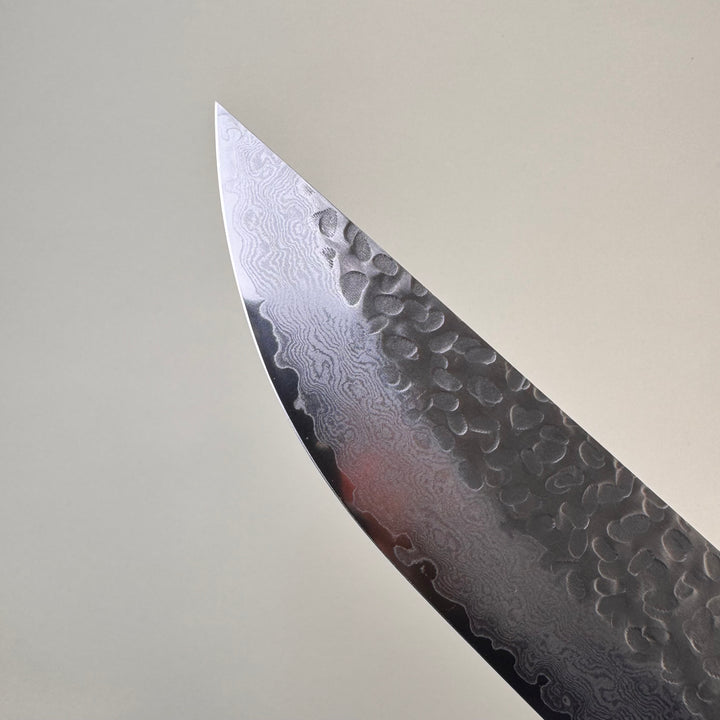 Sakai Takayuki 33 Layer Tsuchime Damascus Butchers Knife 210mm