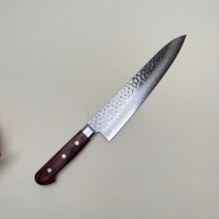 Ohishi VG10 Gyuto Knife 240mm Tsuchime