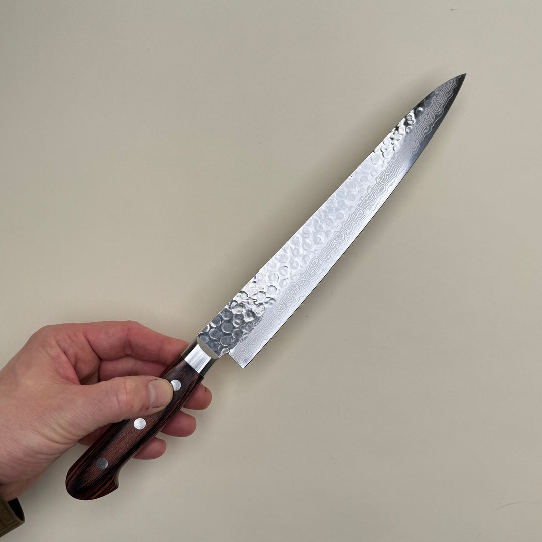 Ohishi VG10 Tsuchime Sujihiki Knife 240mm