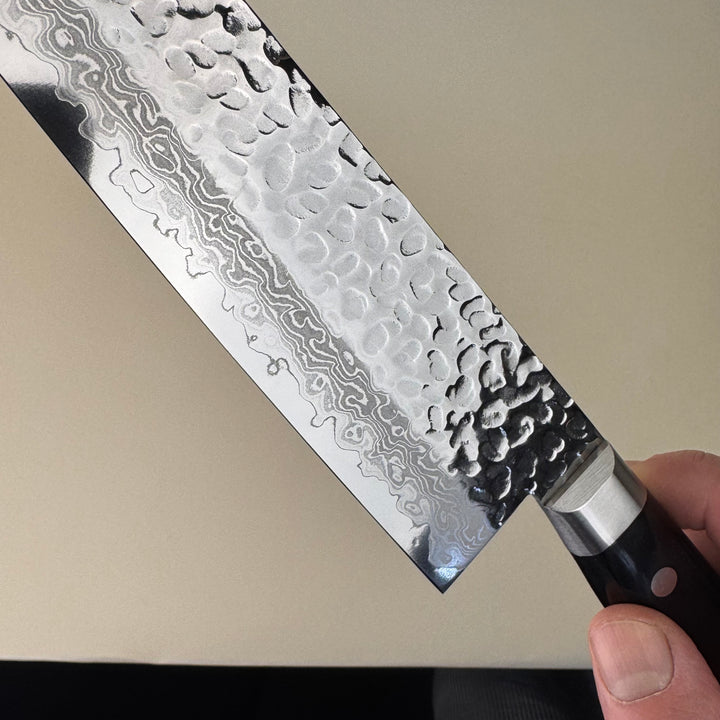 VG10 Damascus Tsuchime Gyuto 210