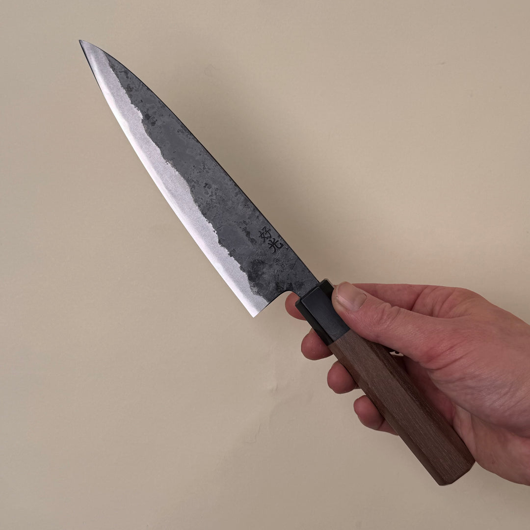 Yoshimitu Kaijya 180mm Gyuto — a hand-forged Japanese chef’s knife, Carbon steel community cutlery