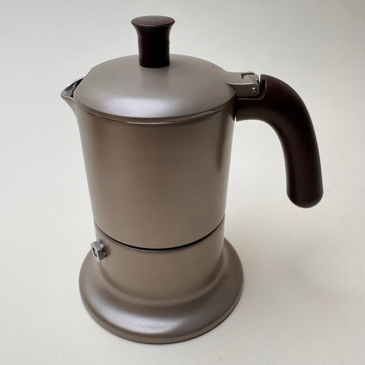 3 Cup Italian Moka Pot - Taupe - Community Cutlery