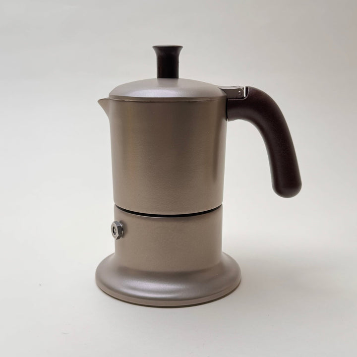3 Cup Italian Moka Pot - Taupe - Community Cutlery