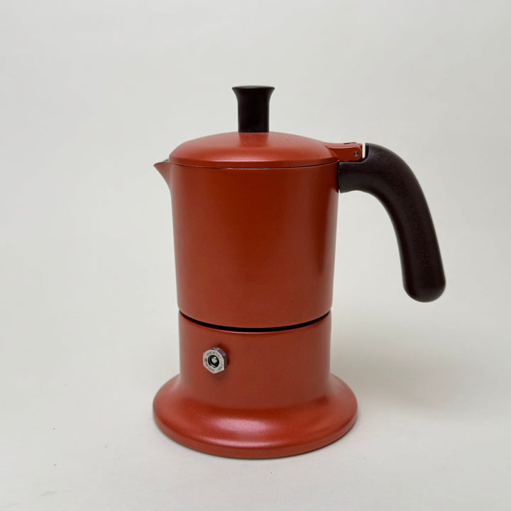 3 Cup Italian Stove Top Coffee Pot - Brick - Community Cutlery