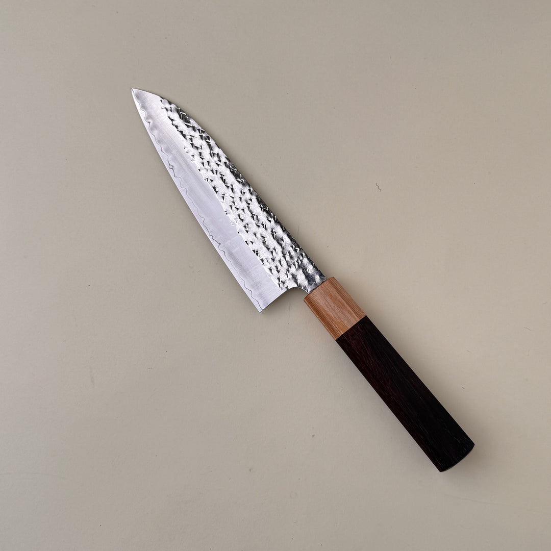 Yu Kurosaki - Senko Koh Santoku 13cm stainless san mai community cutlery