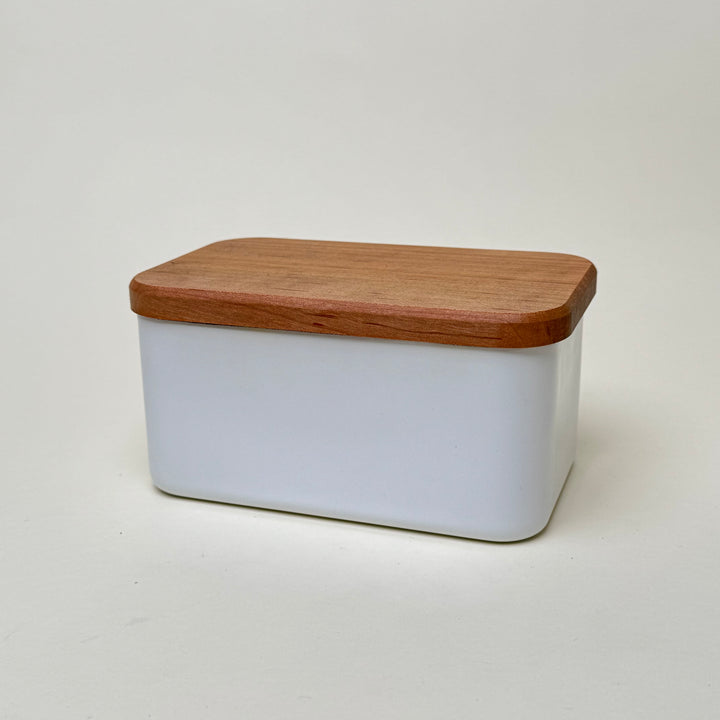 Noda Horo Enamel Butter Dish