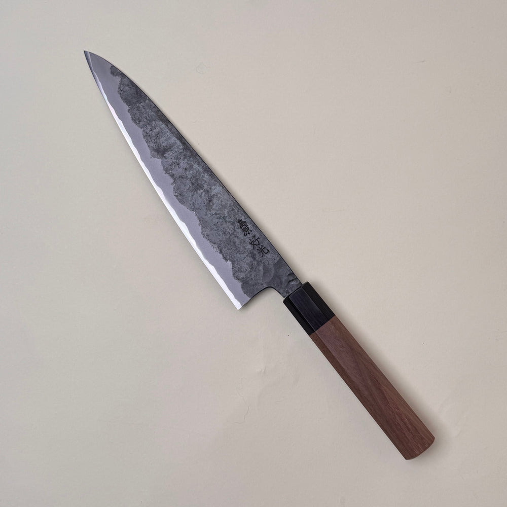 Yoshimitu Kaijya 210mm Gyuto — a hand-forged Japanese chef’s knife, Carbon steel community cutlery