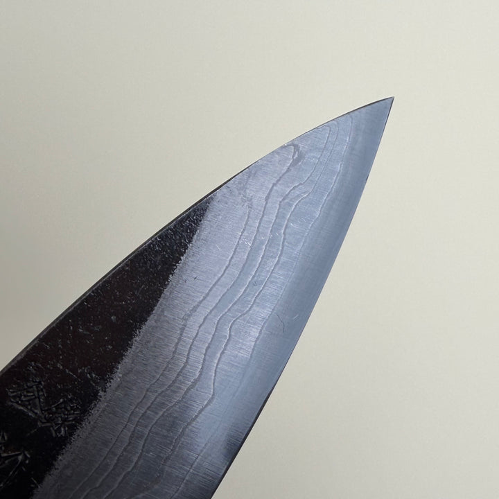 Hatsukokoro Kumokage Kurouchi Damascus Petty Knife 80mm