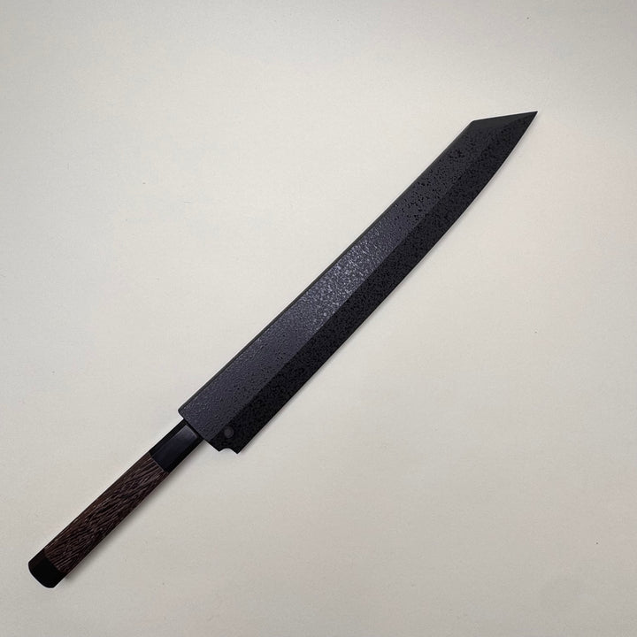 Sakai Takayuki Hana Fubuki Kengata Yanagiba, with Hand Engraved Cherry Blossom 300mm
