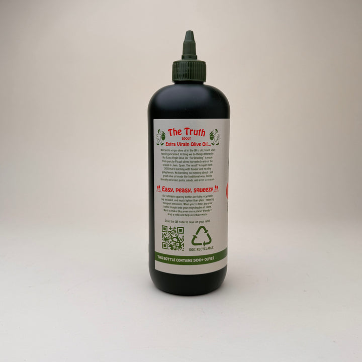 Glug Olive oil for Drizzling