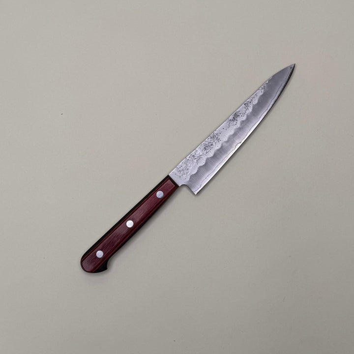 Nashiji Petty 135mm Ginsan Red Handle