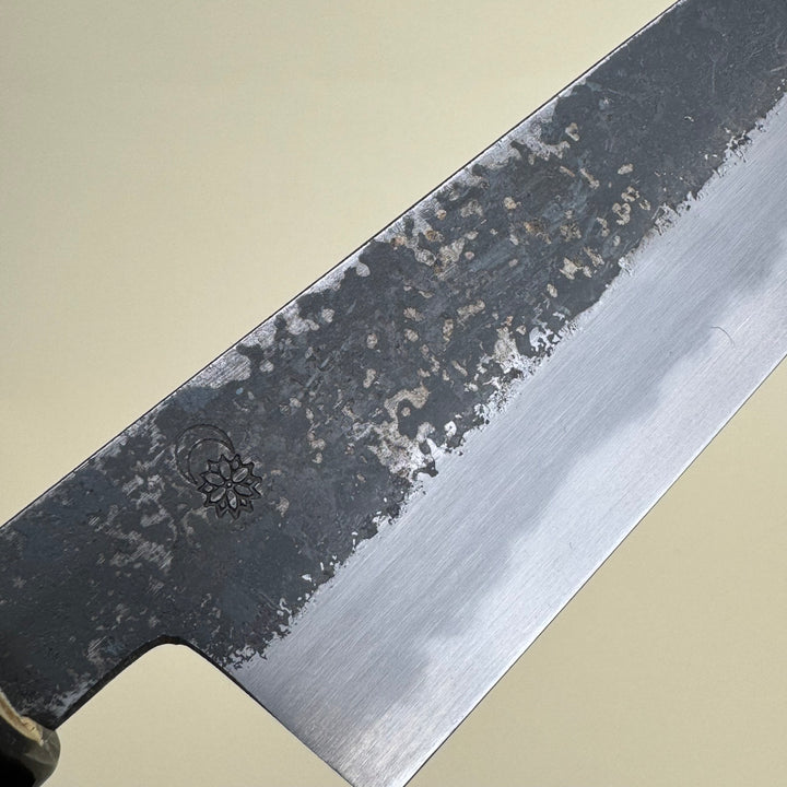 Sakai Kikumori Kikuzuki Kuro Gyuto Knife 210mm