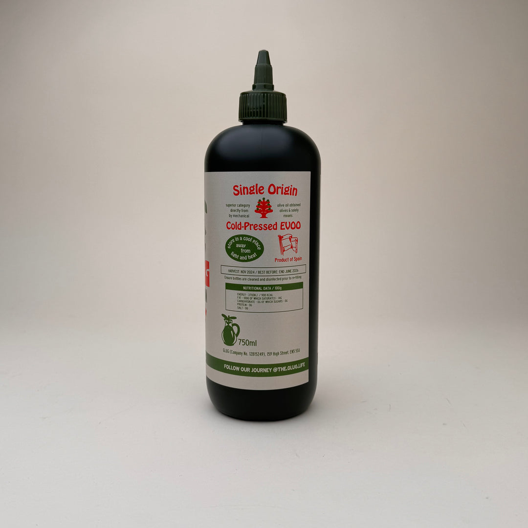 Glug Olive oil for Drizzling