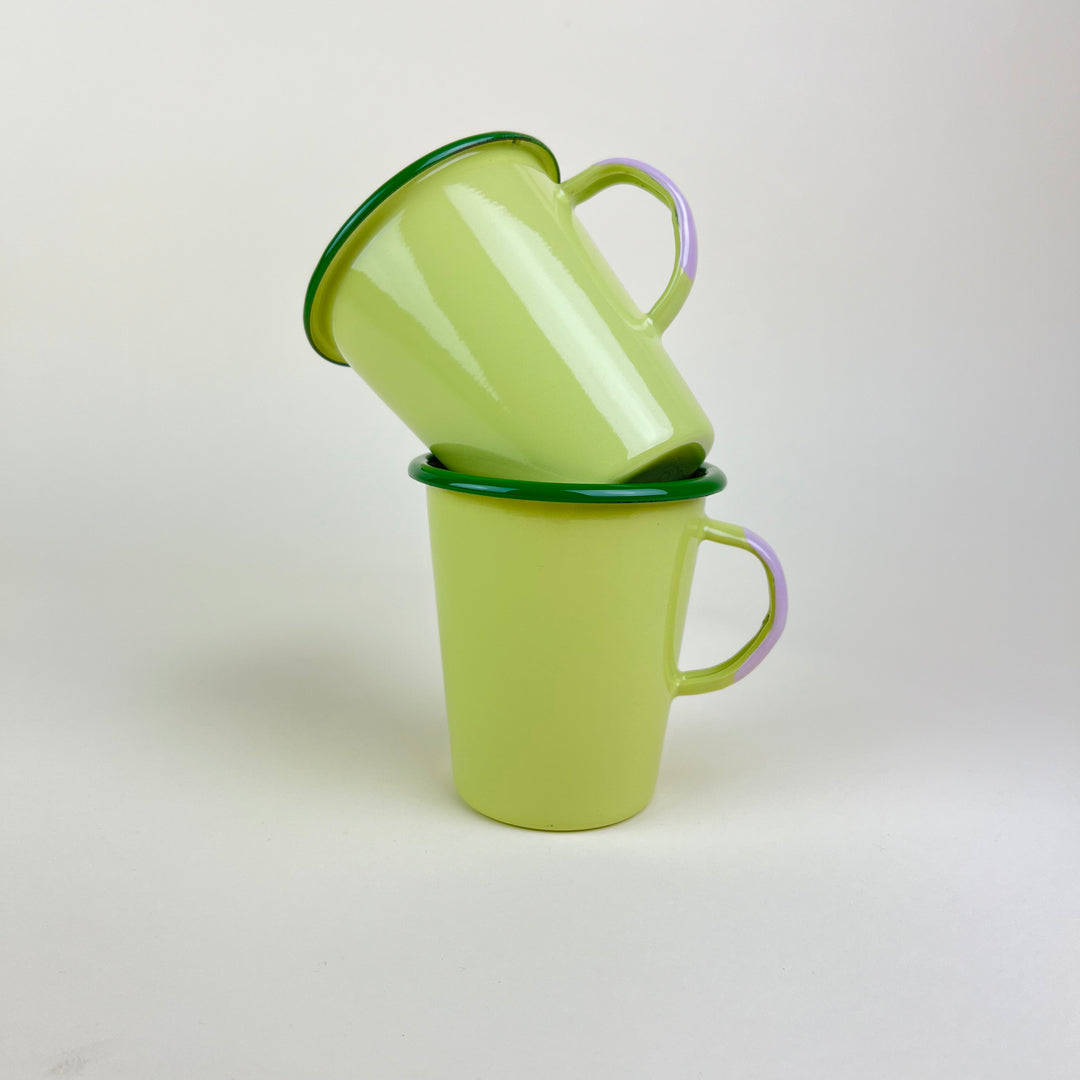 Enamel Mug - Pastel Green