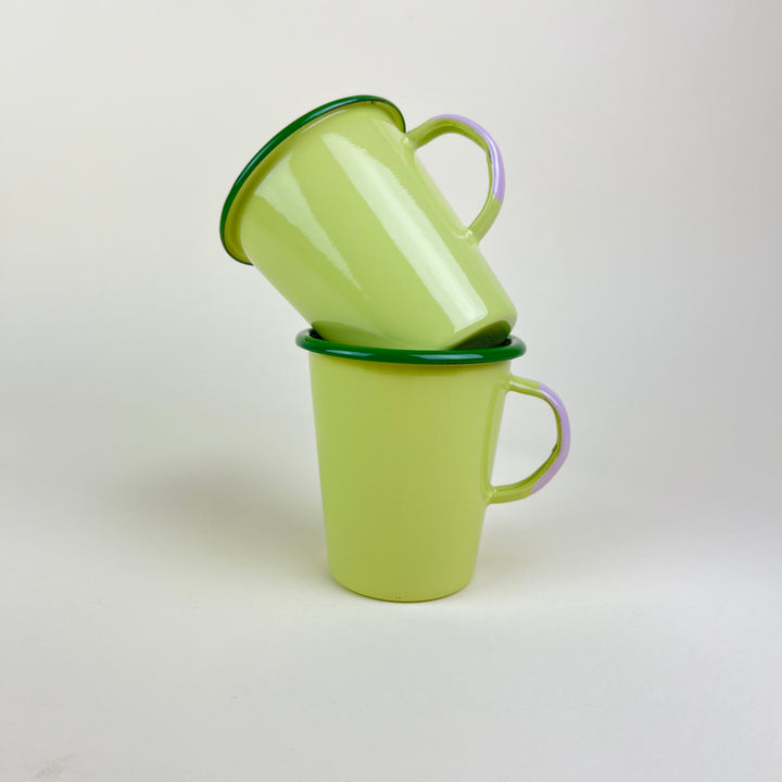 Enamel Mug - Pastel Green