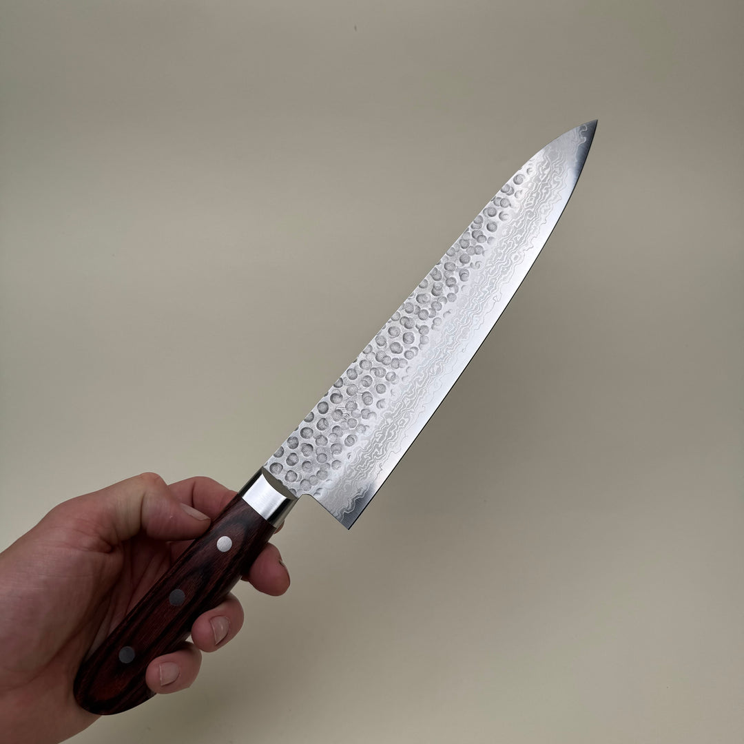 Ohishi VG10 Gyuto Knife 240mm Tsuchime