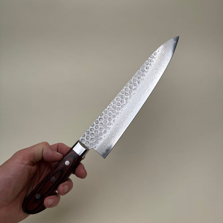Ohishi VG10 Gyuto Knife 240mm Tsuchime