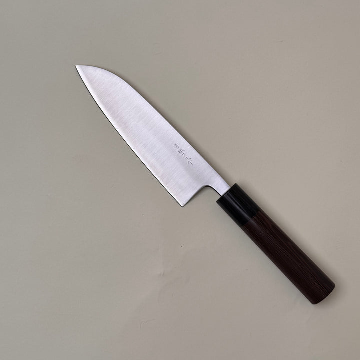 Akifusa Migaki Santoku 165mm