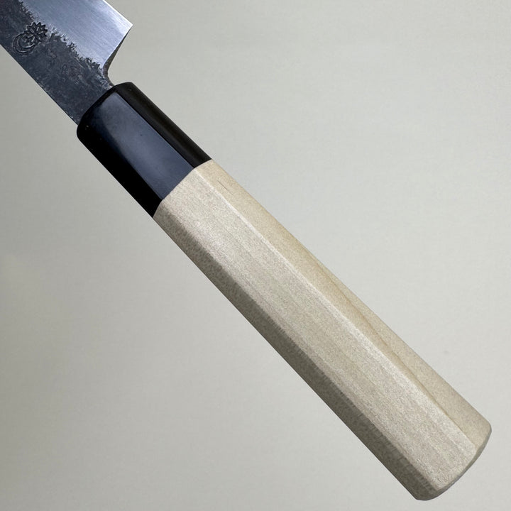 Sakai Kikumori Kikuzuki Kuro Kiristsuke Petty Knife 135mm