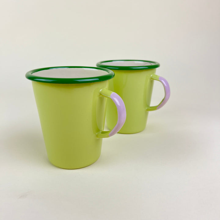 Enamel Mug - Pastel Green