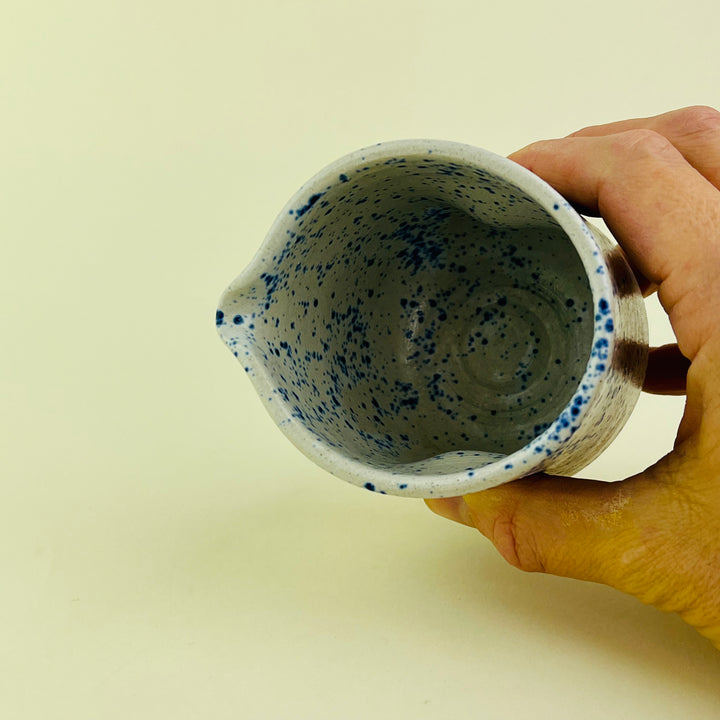 Philip Scott - Pinch jug - Speckled blue