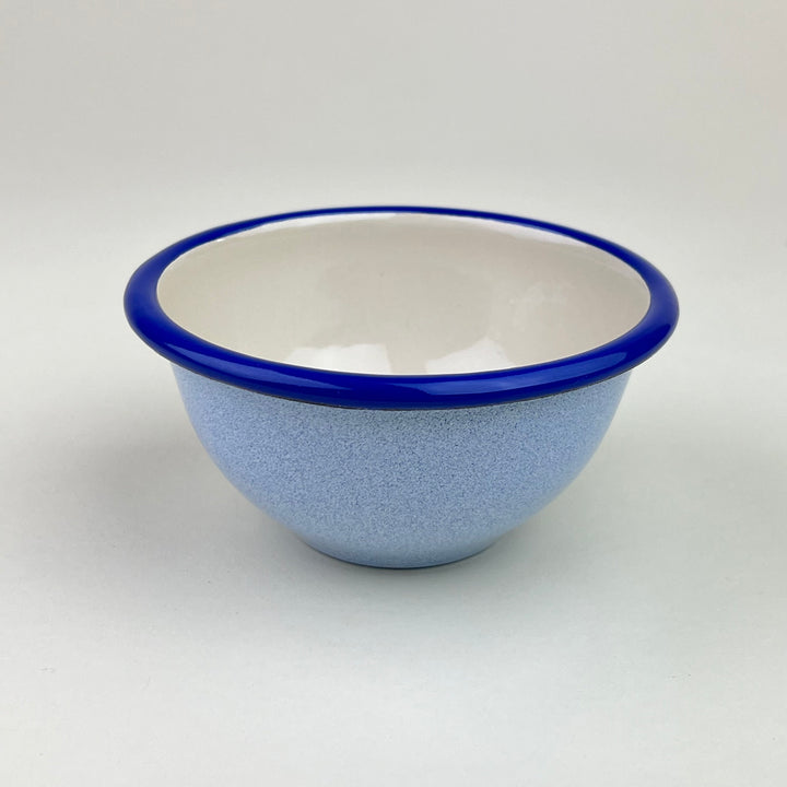 Enamel mini bowl - Speckles Blue