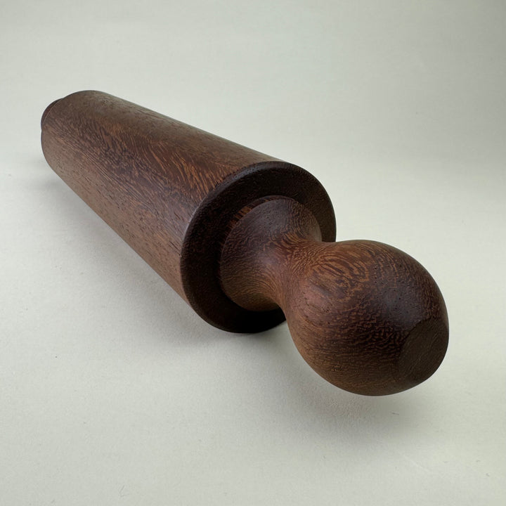 Hand Turned Teak Rolling Pin