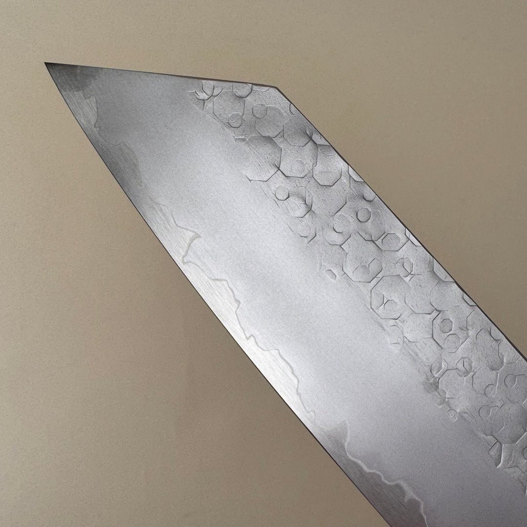 Hado Shiosai Bunka Blue Stabilised Wood Handle 180mm