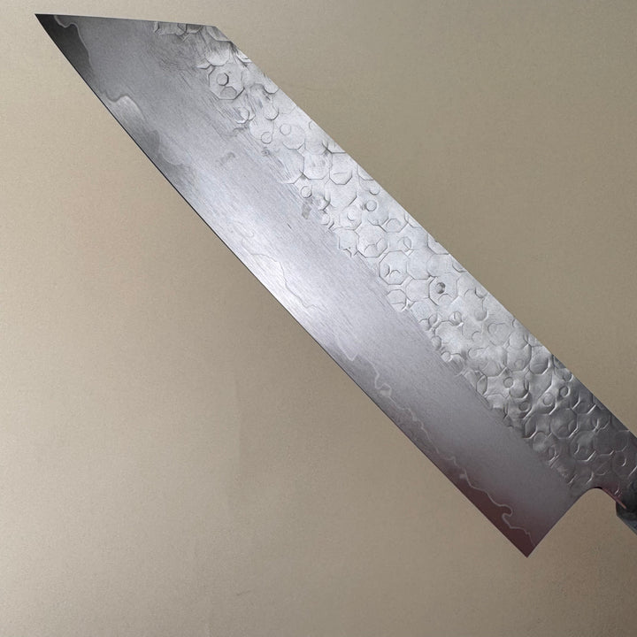 Hado Shiosai K Gyuto Blue Stabilised wood Handle 210mm