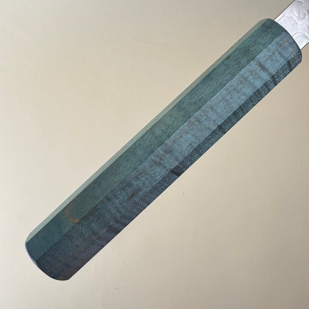 Hado Shiosai K Gyuto Blue Stabilised wood Handle 210mm