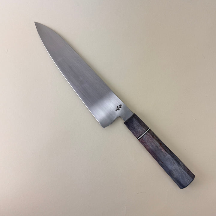 Sindre Knives  Gyuto Karelian Birch Handle