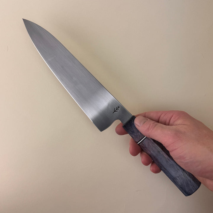 Sindre Knives  Gyuto Karelian Birch Handle