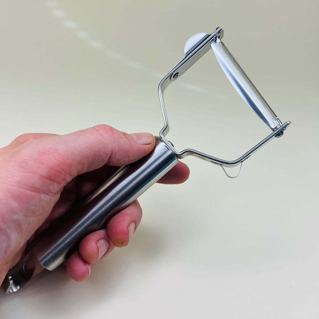 Wide Stainless Steel Peeler