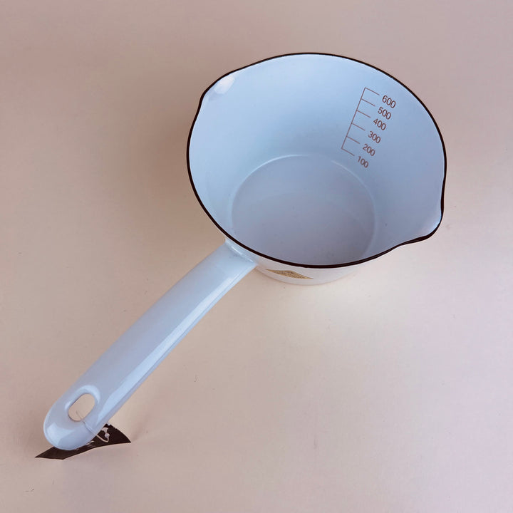 Fuji Horo Enamel Measuring Milk Pan
