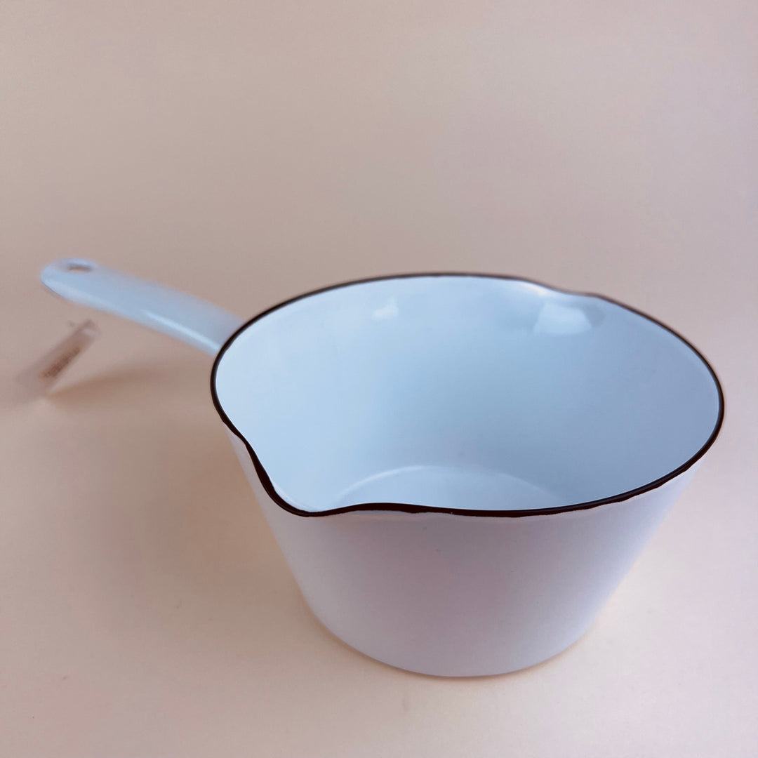 Fuji Horo Enamel Measuring Milk Pan